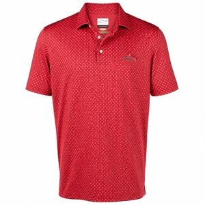 Greg Norman Golf Polo Shirt Mens XL Coral Performance Stretch Resort Athletic